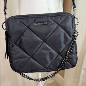 MZ Wallace Black Madison Quilted Women's Bag